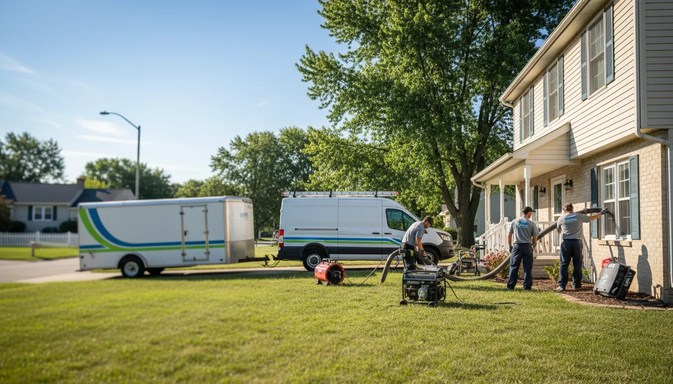 Flooded Basement Restoration And Cleanup With Repair in Grand River, IA near me